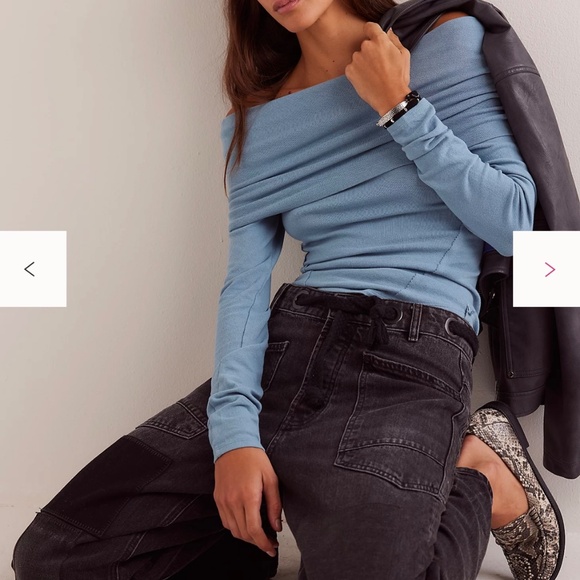 We The Free Moxie Pull-On Barrel Jeans Size 27 - Picture 2 of 7